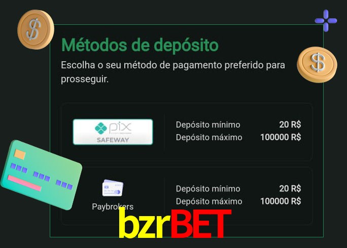 O cassino bzrbet oferece uma grande variedade de métodos de pagamento